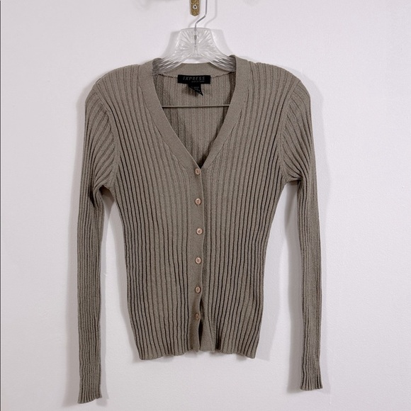 Y2k vibes Express cardigan button up medium - Picture 4 of 5